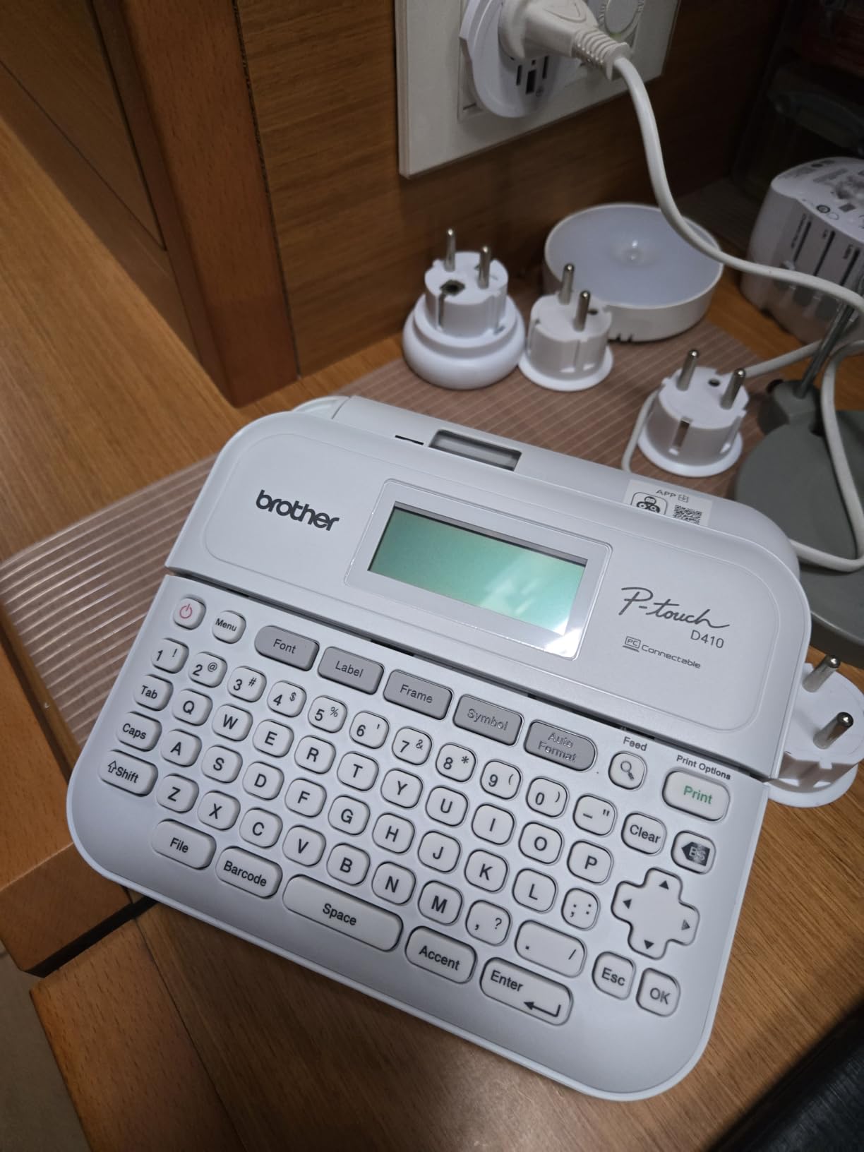 Brother P-Touch PT-D410 Home / Office Advanced Label Maker | USB-Connected, Prints on Brother Tze Tapes Up to 18mm customer photo 1