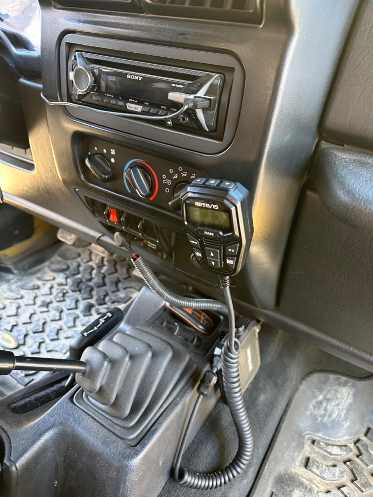 Retevis RA86 GMRS Mobile Radio - Update Chirp, GMRS Radio with Gain Antenna & Cigarette Lighter Plug, Repeater Channels Long Range Two Way Radio, NOAA Alert, Dual Speakers for Offroad, Jeep, Truck, RV customer photo 2