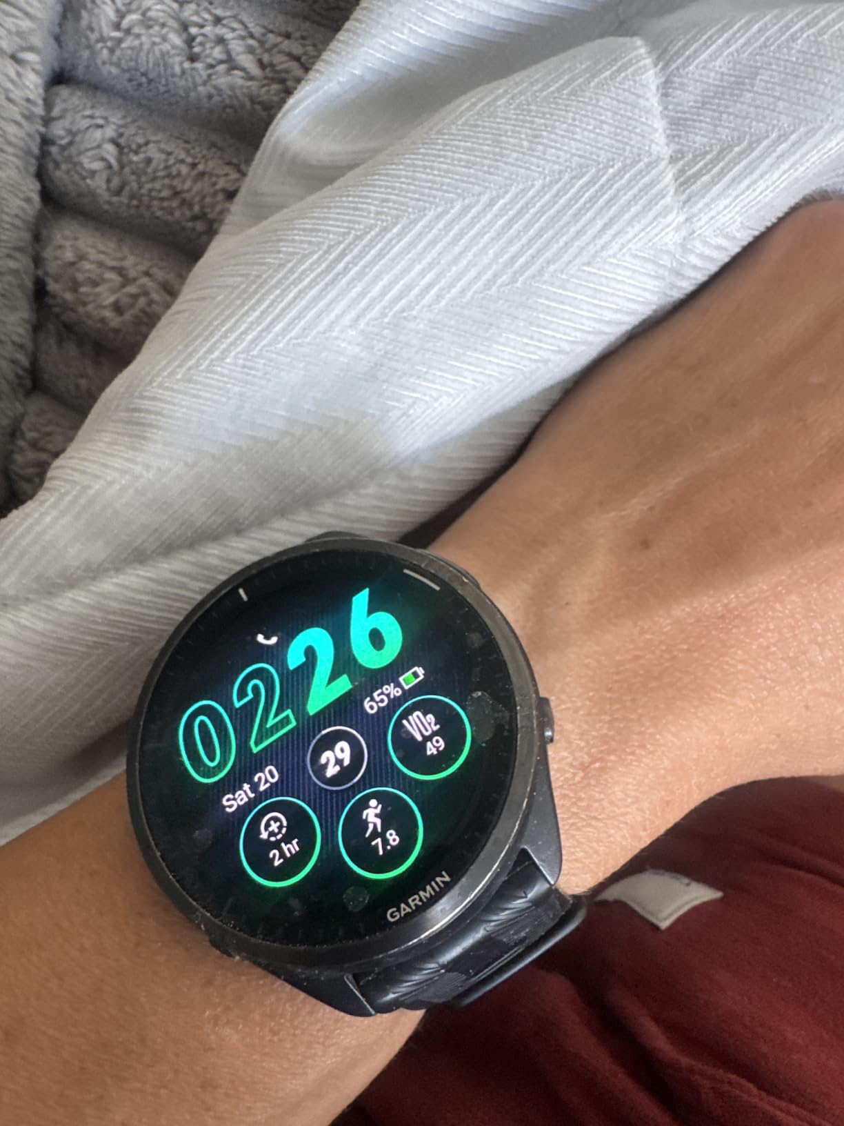 Garmin Forerunner 965, Running Smartwatch, 47mm, Black/Powder Gray | Maps, Advanced Training Metrics & Recovery Insights, Music On Your Wrist, Garmin Coach, Daily Suggested Workouts customer photo 2