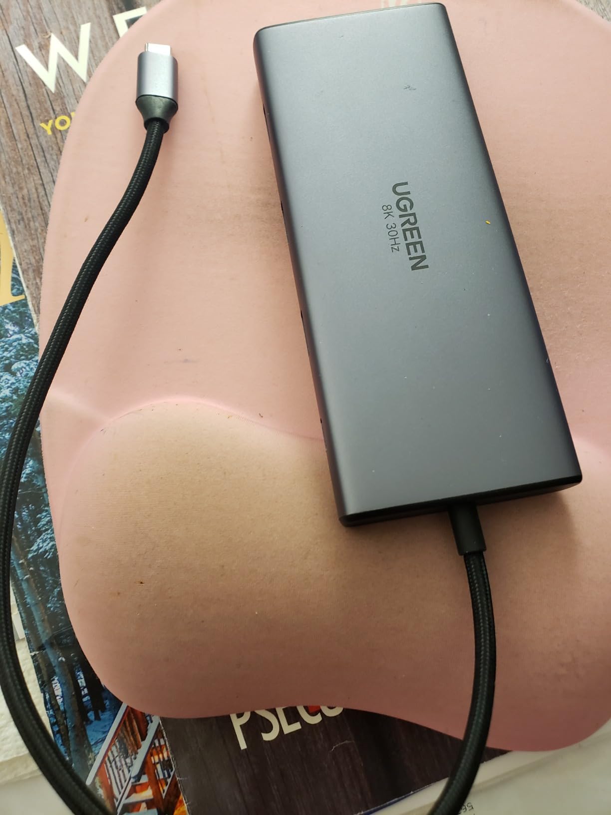 UGREEN 10-in-1 USB C Docking Station, Dual HDMI 4K@60Hz, Single 8K@30Hz, 100W PD, 5Gbps USB C&A Data Ports, Gigabit Ethernet, SD/TF 3.0 Card Reader, Revodok Pro 210 USB-C Hub customer photo 2