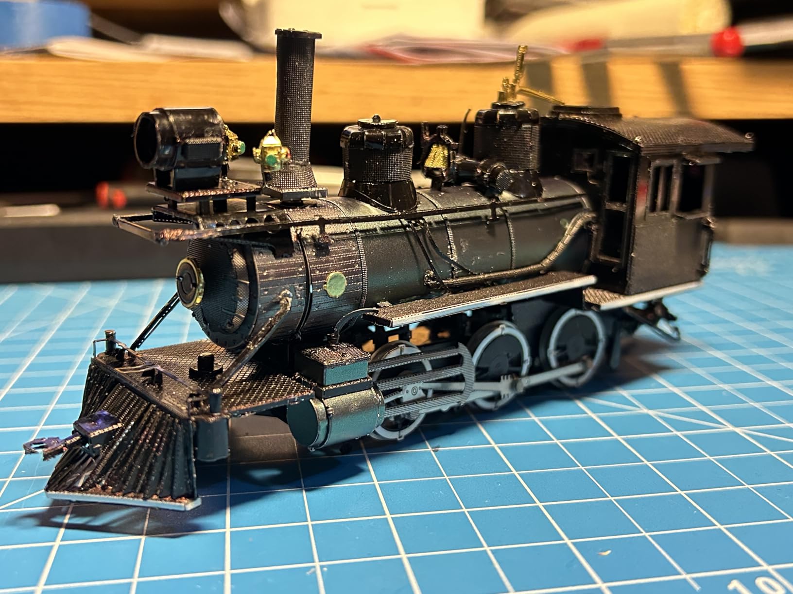Piececool 3D Puzzle for Adults, Mogul Steam Engine Steamer 3D Metal Model Building Kits customer photo 1