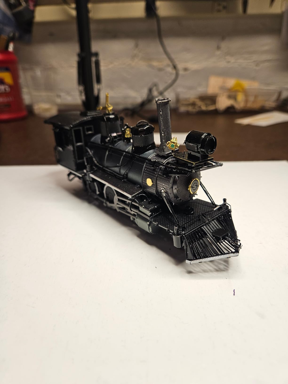 Piececool 3D Puzzle for Adults, Mogul Steam Engine Steamer 3D Metal Model Building Kits customer photo 2