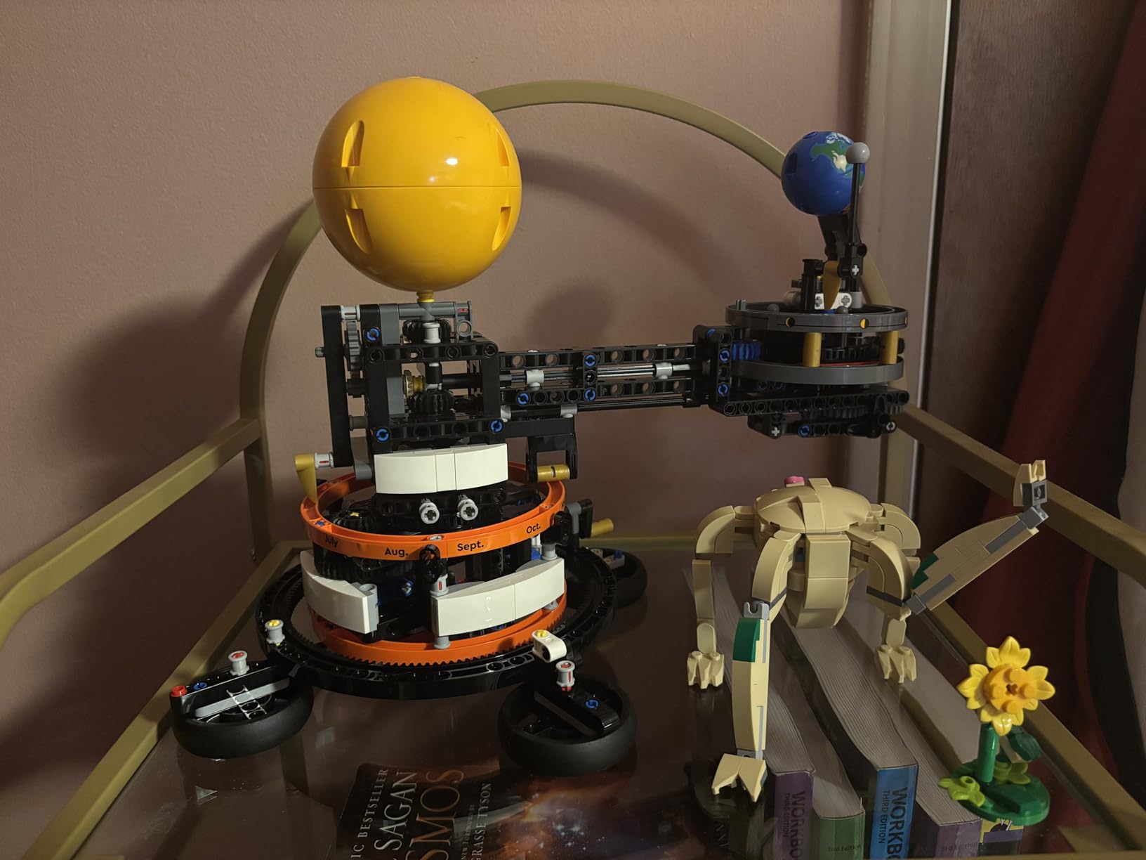 LEGO Technic Planet Earth and Moon in Orbit Building Set, Outer Space Birthday Gift for 10 Year Olds, Solar System Toy for Imaginative, Independent Play, Room Decor for Boys & Girls, 42179 customer photo 1