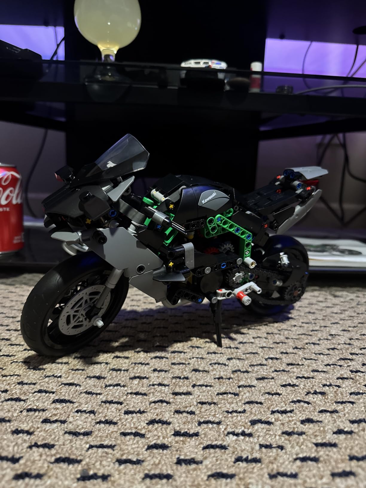 LEGO Technic Kawasaki Ninja H2R Motorcycle Toy - Building Toys for Kids, Boys & Girls, Ages 10+ - Kickstand for Display - Model Kit Birthday Gift - 42170 customer photo 1