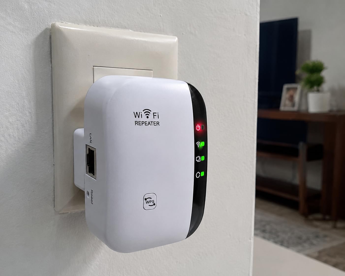 WiFi Extender, WiFi Extenders Signal Booster for Home Up to 5000 sq.ft and 50 Devices, WiFi Range Extender, Wireless Repeater, Long Range Amplifier with Ethernet Port, 1-Tap Setup, Alexa Compatible customer photo 2