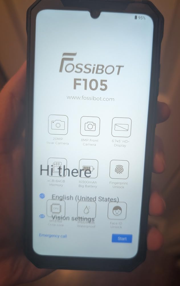 FOSSiBOT DT2 10.4in Waterproof Tablet,20GB+256GB Rugged Android Tablet 22000mAh 66W Rapid Charging Android 13 Tablets 2K Display4G LTE/WiFi 6 Tablet G99 Chip/64+32MP/IP68/IP69K/Fingerprint/Face Unlock customer photo 2