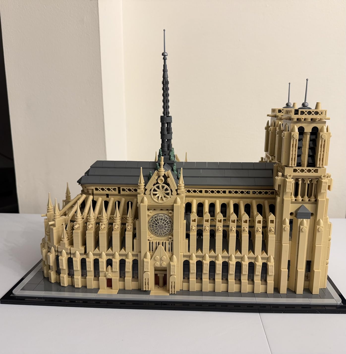Architecture Notre-Dame de Paris Replica, Architectural Model Kit, Collectible Building Set for Adults, Build and Display Souvenir, Gift Idea for Lovers of History, Travel and Art, 21061 customer photo 2