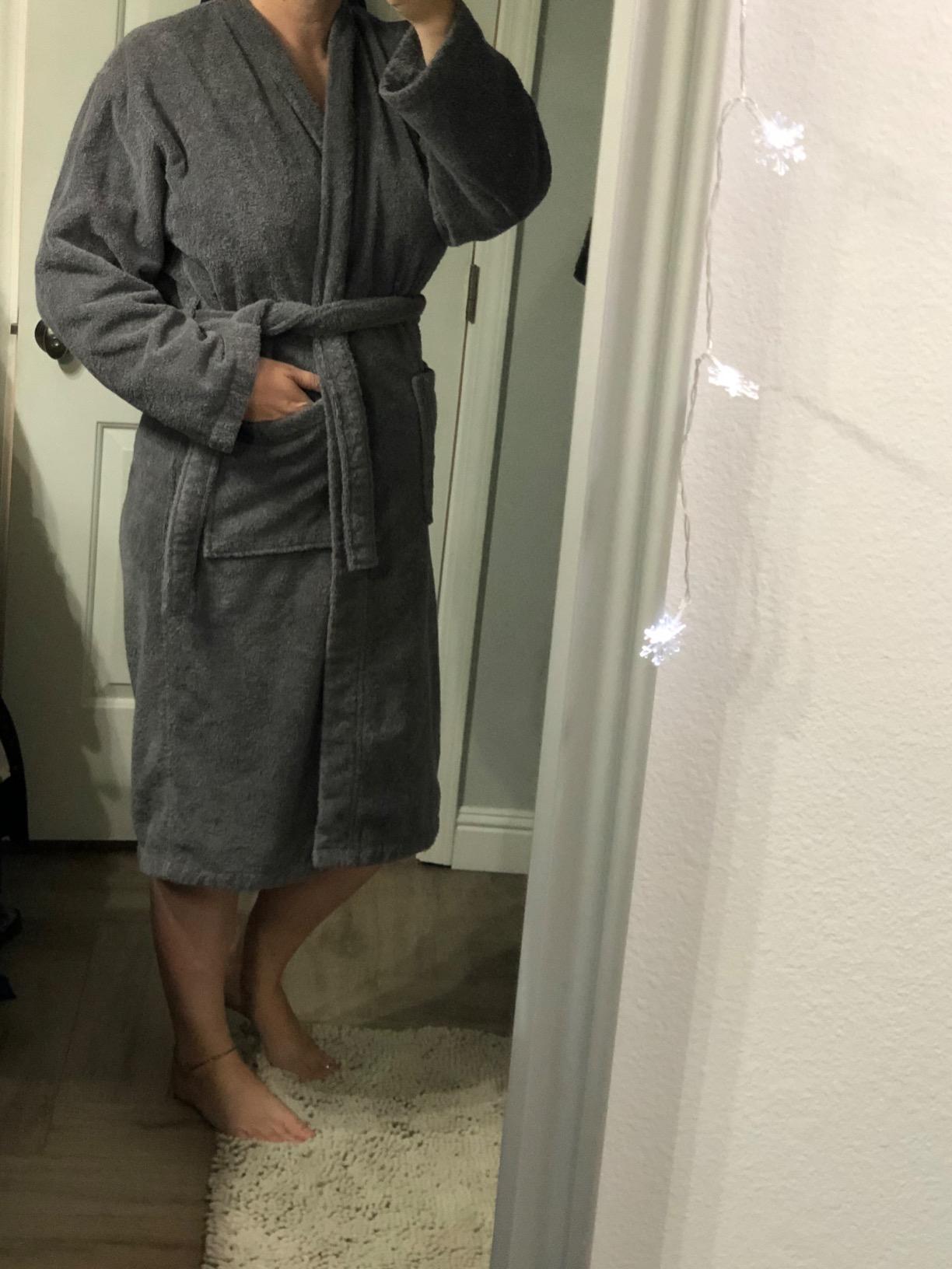 Turquaz Robes for Women - Luxury Plush Lined Bathrobe, 100% Polyester Microterry & Microfiber customer photo 2