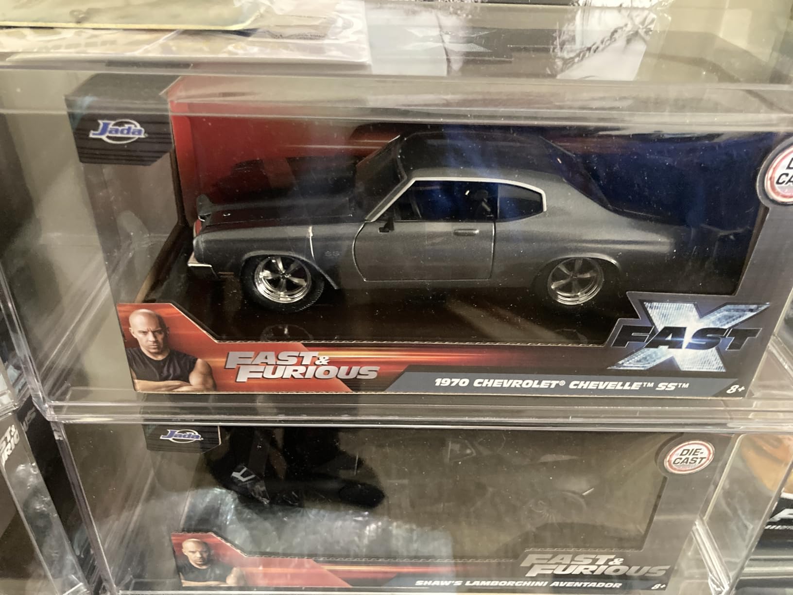 Jada Fast & Furious 1:24 1970 Chevy Chevelle SS Die-Cast Car, Toys for Kids and Adults(Grey) customer photo 1
