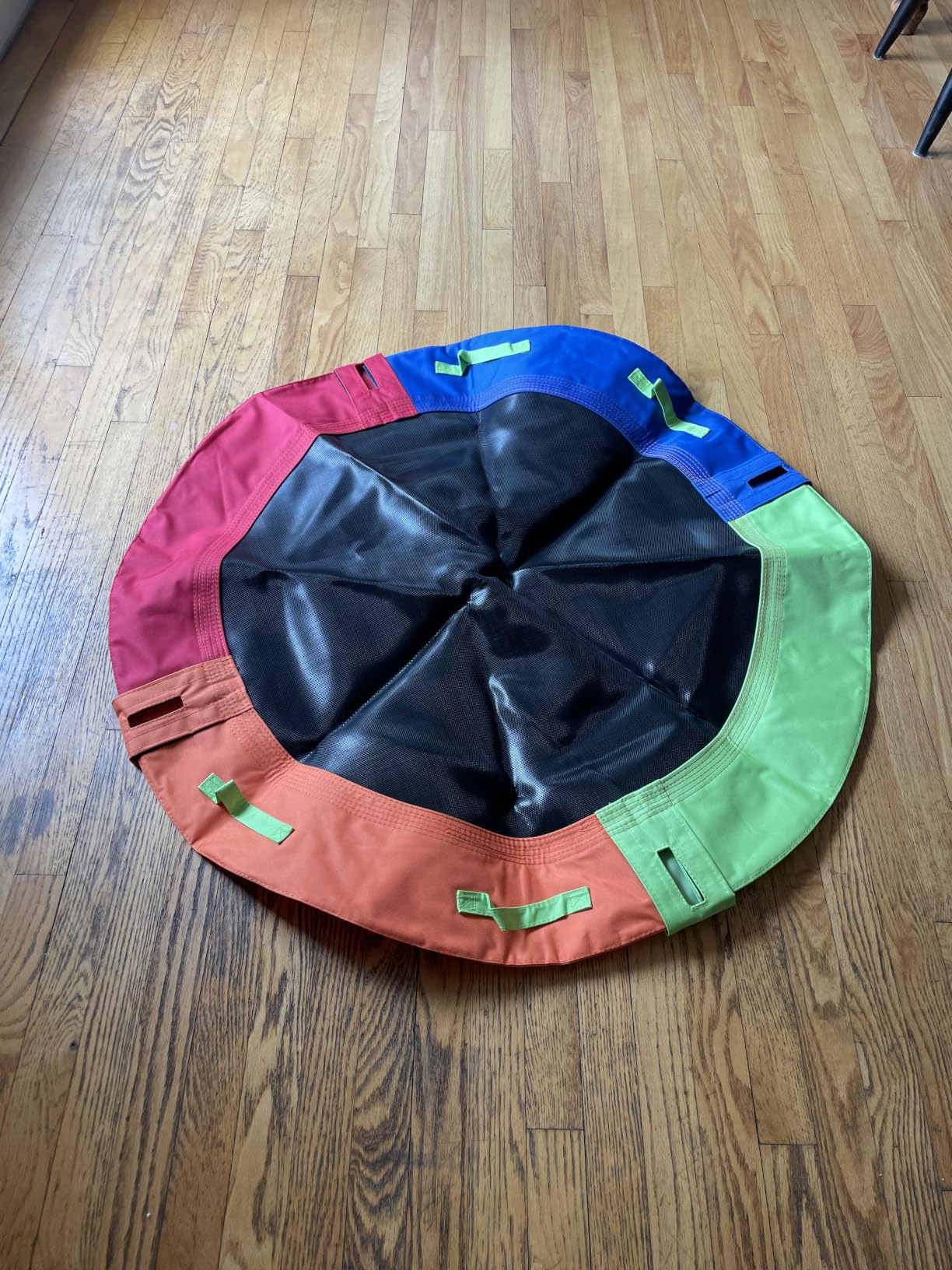 Tree Swing, Saucer Swing, 48 Inch Swing for Backyard Outdoor, Multicolor | with Adjustable Hanging Straps, for Indoor and Outdoor, Gifts for Kids customer photo 2