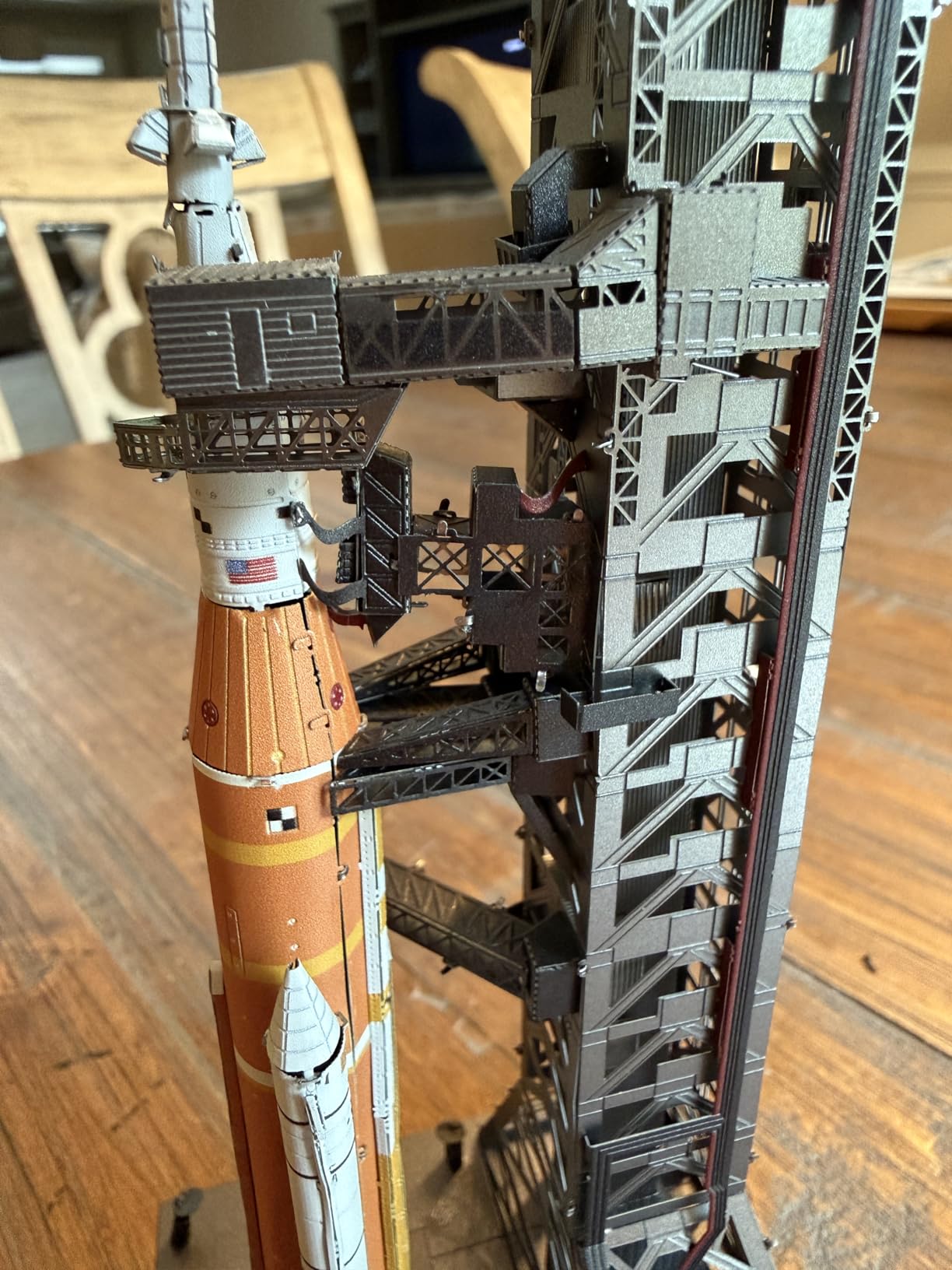 Metal Earth Premium Series Artemis Moon Rocket 3D Metal Model Kit Fascinations customer photo 1
