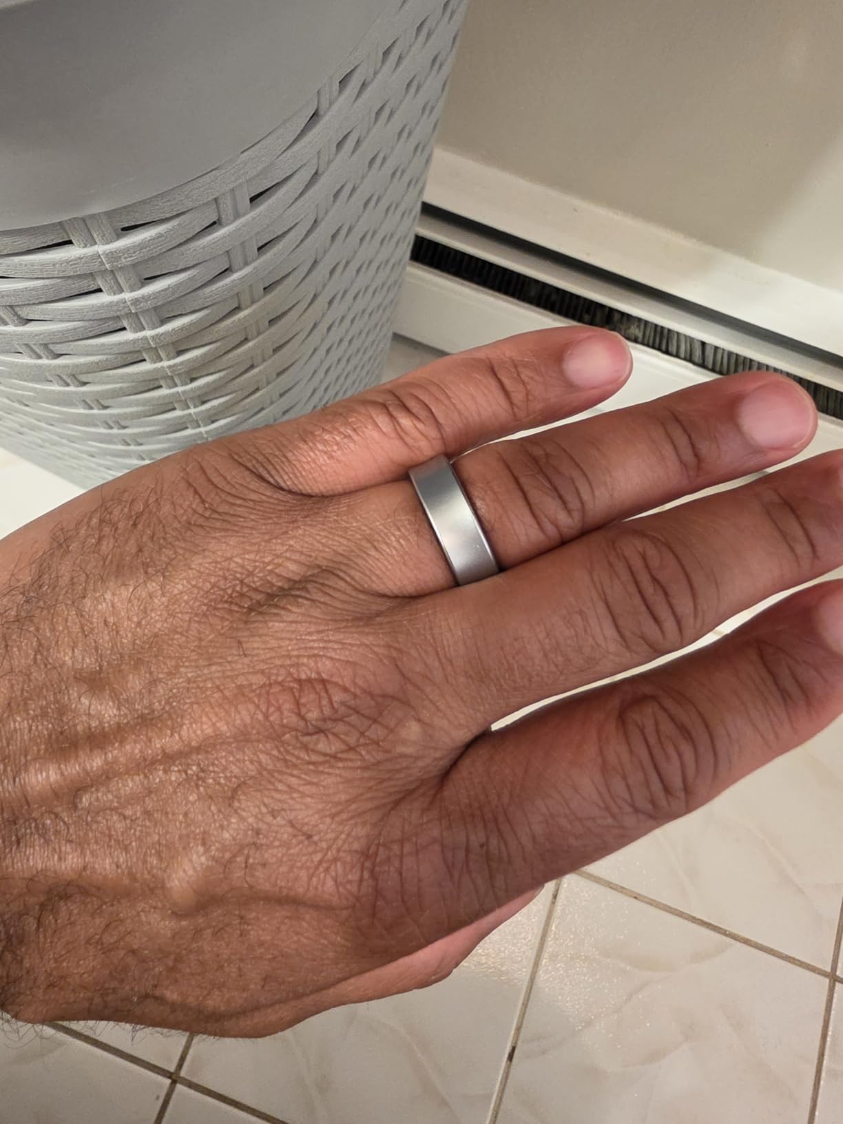 SAMSUNG Galaxy Ring, AI Smart Ring, Size First w/Sizing Kit, No App Subscription, Fitness Monitor, Sleep Tracker, Up to 7-Day Battery, Size 10, Titanium Black [US Version, 1Yr Manufacturer Warranty] customer photo 1