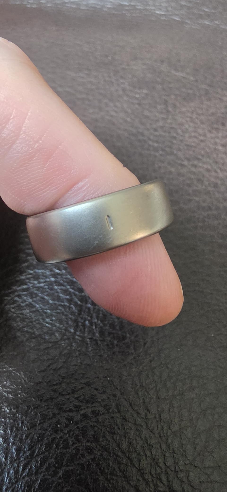 Amazfit Helio Smart Ring, Monitor Sleep/Heart, Water-Resistant, iOS/Android | Subscription Free, Titanium Alloy, Fast 1.4-Hr Charging, Monitor Sleep, Heart Rate & Stress, Size Before You Buy (Size 10) customer photo 2