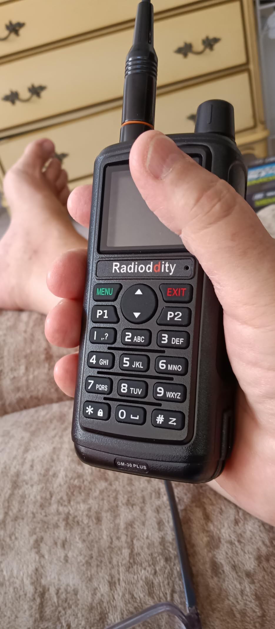 Radioddity GM-30 Plus GMRS Handheld Radio, GMRS Repeater Capable, Long Range NOAA/UHF/VHF/Airband Scanner & Receiver with 1000 Channels, GPS Tracking, 2500mAh Battery USB-C Charging customer photo 2