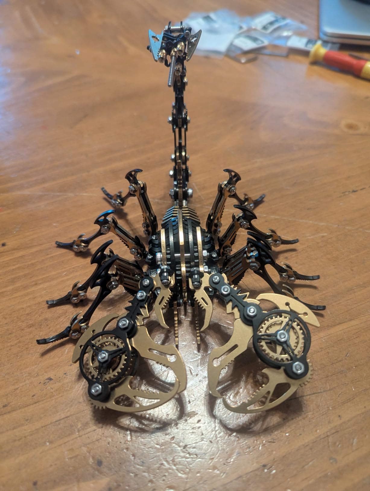 Metalkitor Scorpion 3D Metal Puzzles Kits for Adults Teens - 454 Pcs - Mechanical Assembly Models customer photo 2