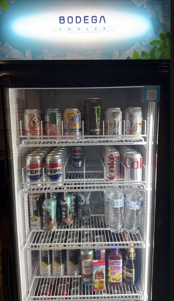 BODEGACOOLER Beverage Refrigerator, 12.5 Cu.Ft. Commercial Glass Door Fridge - Holds 420 Cans, Perfect for Game Day Watch Party & Summer BBQ, Drink Cooler for Home Bar, Patio, Garage, Man Cave customer photo 1