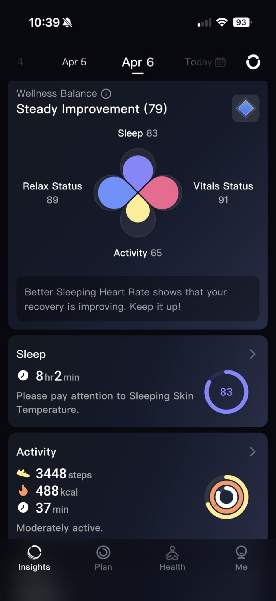 RingConn Gen 2 Smart Ring - Sleep Apnea Monitoring (Gold, Size 8) | No APP Subscription, 12-Day Battery Life, Stress/Heart Rate/Women's Health Tracker customer photo 2