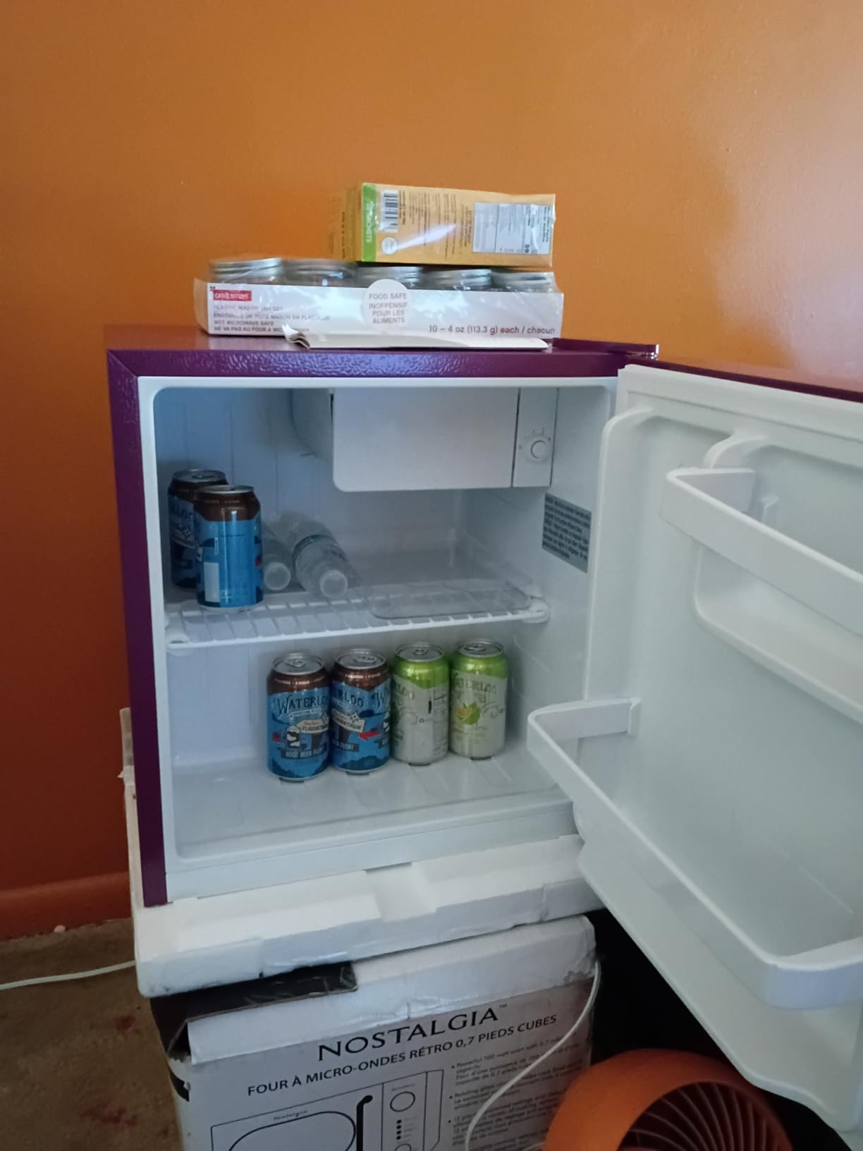 Frigidaire, 1.6 Cu. Ft. Retro Series Compact Refrigerator, Built-In Side Bottle Opener, Green customer photo 1
