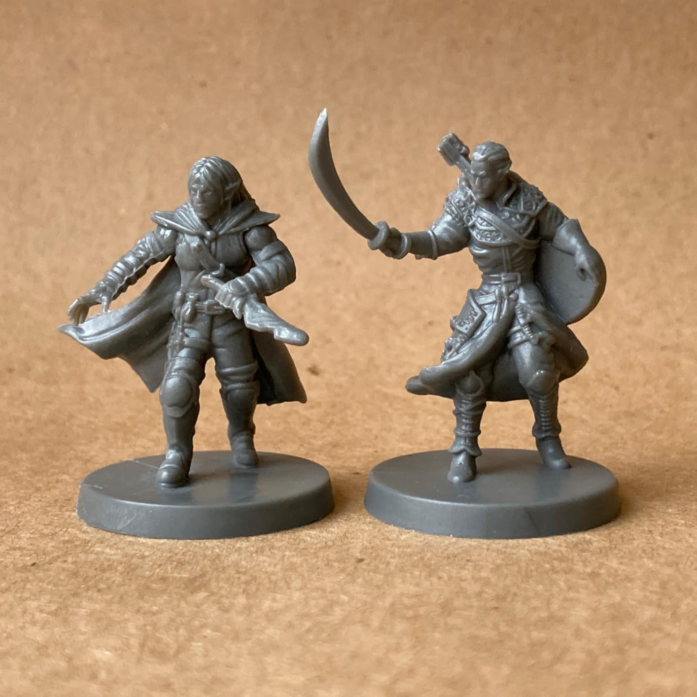 Classic Heroes - Mercenary Guild - 51 Paintable Characters for DND Miniatures Bulk I 28mm Dungeons Dragons D&D Miniatures I DND Minis D&D Figures Dungeons Dragons Figures Pathfinder Compatible customer photo 1
