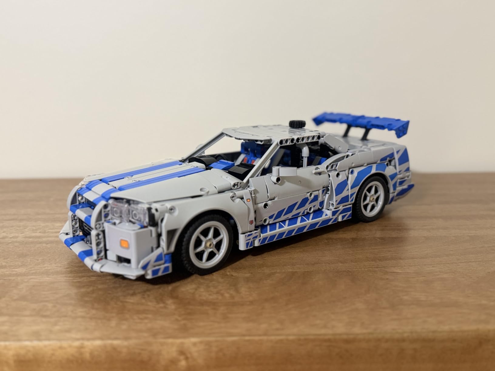 LEGO Technic 2 Fast 2 Furious Nissan Skyline GT-R (R34) Car - DIY Kit and Building Set for Adults - Collectible Model Street Racer with Drift Function - Gift for Car Enthusiasts and Movie Fans - 42210 customer photo 2