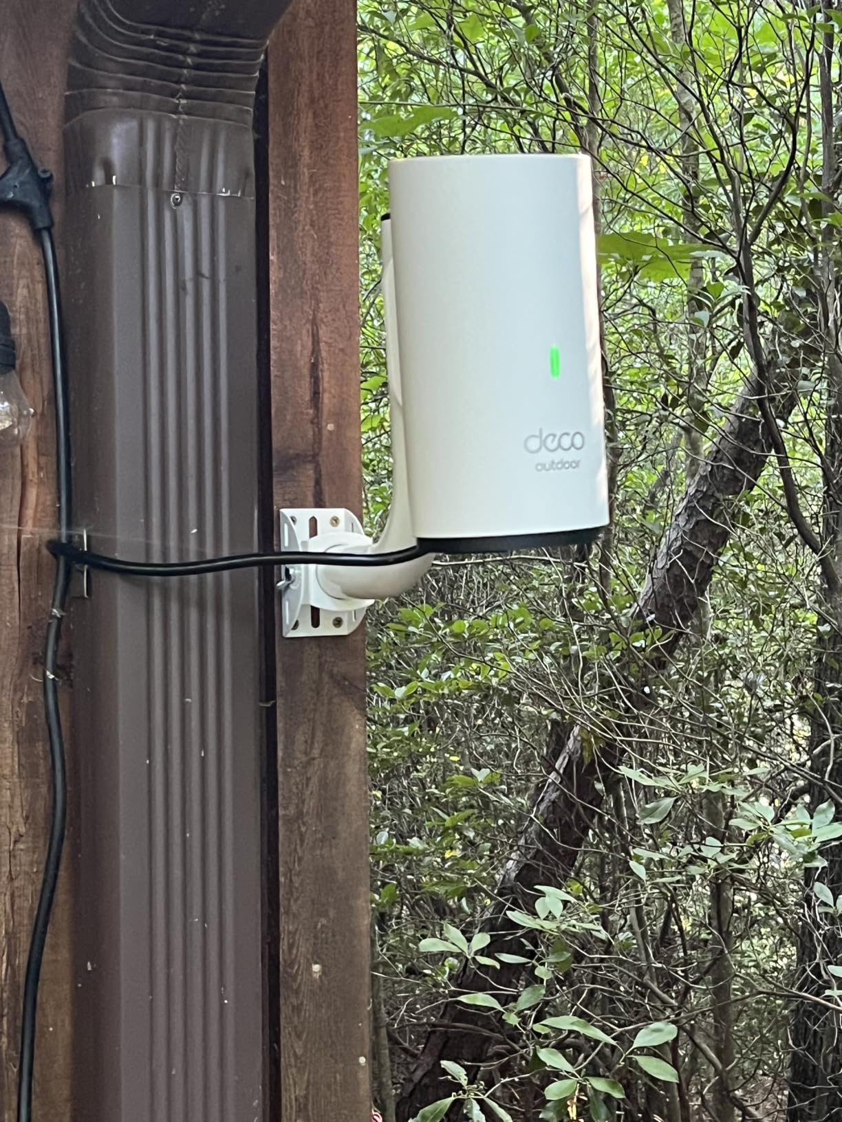 TP-Link Deco X20-OUTDOOR AX1800 Dual-Band Wi-Fi 6 Outdoor Mesh WiFi Extender Unit | Up to 2,200 sq.ft | 2 Gigabit PoE+ Ports, Waterproof | HomeShield | 3 Mounting Options | Secure by Design, 1-Pack customer photo 2