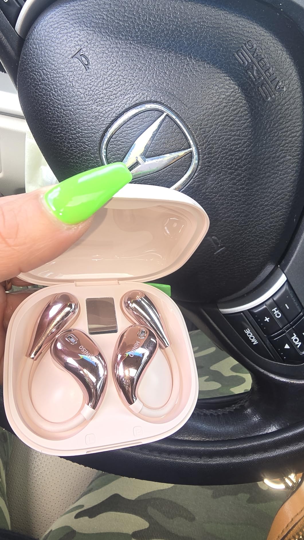 MINISO X33 AI Translation Earbuds Real Time OWS Wireless Bluetooth Earphones 135 Language Translator Earbuds Open Ear translating Headphones fit iOS & Android for Travel Business Learning customer photo 1