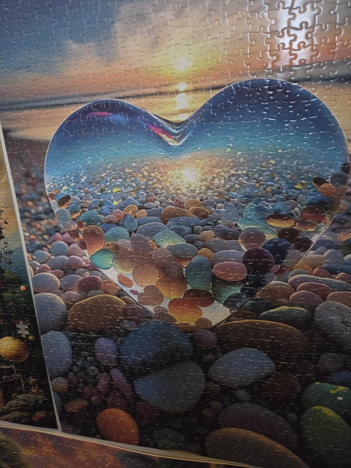 Jigsaw Puzzles for Adults 1000 Pieces, Love Pebbles Beach Puzzle, Impossible Difficult Hard Fun 1000 Piece Jigsaw Puzzles for Adults customer photo 1