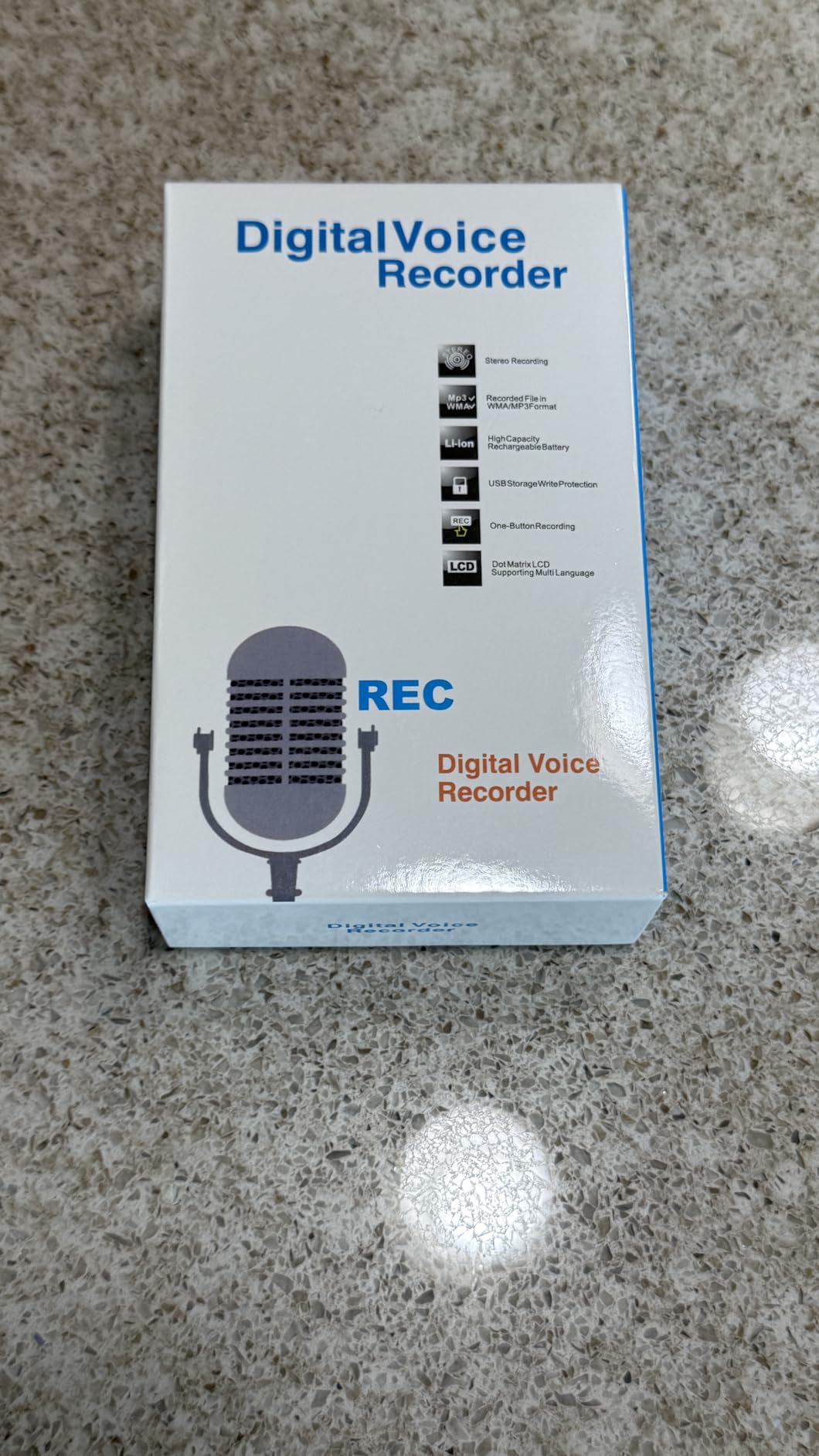 128GB Digital Voice Recorder with Playback customer photo 2