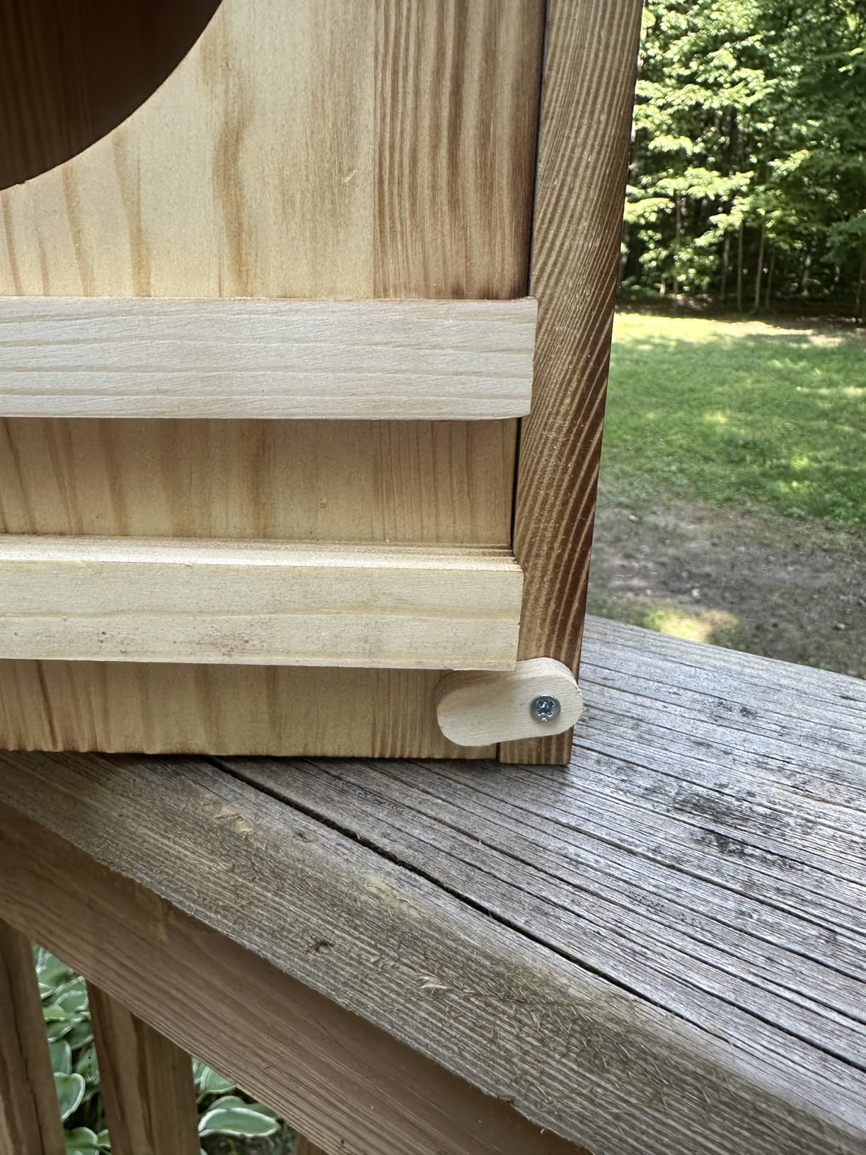 Barn Owl House, Owl Nesting Box for Outside, Wooden Screech Owls Nesting Box | Large Caliber Round Hollow Outdoor Bird's Boxes, Suitable for Wildlife Screech, Barred, Great Horned, Barn Owls customer photo 1