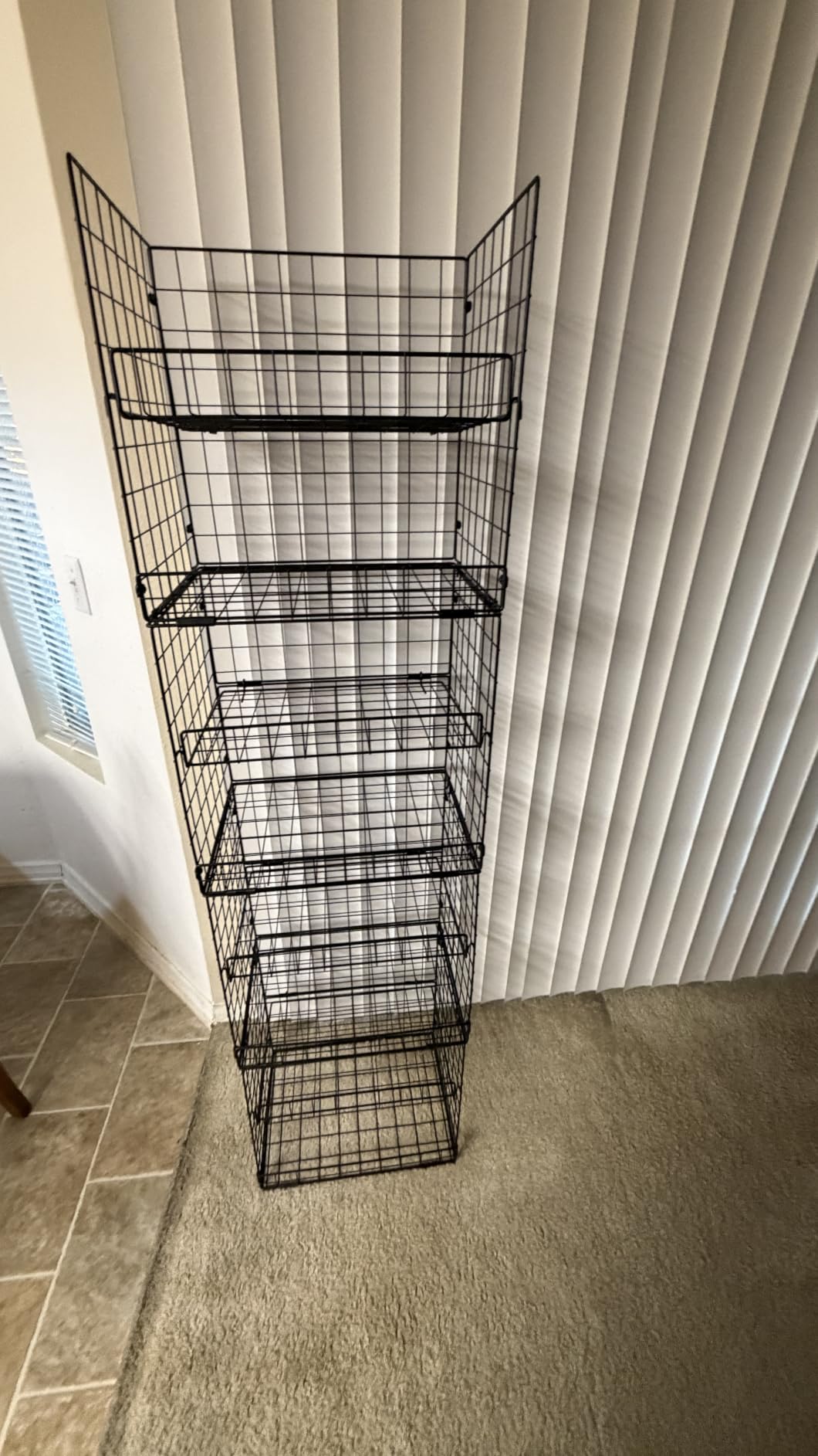 JKsmart 4 Pack XL Stackable Wire Baskets, Pantry Organizers and Storage | Pantry Baskets with Handles and Name Plates, Multi-Purpose for Snack Organizer & Vegetable Basket & Fruit Basket & Snack Rack customer photo 1