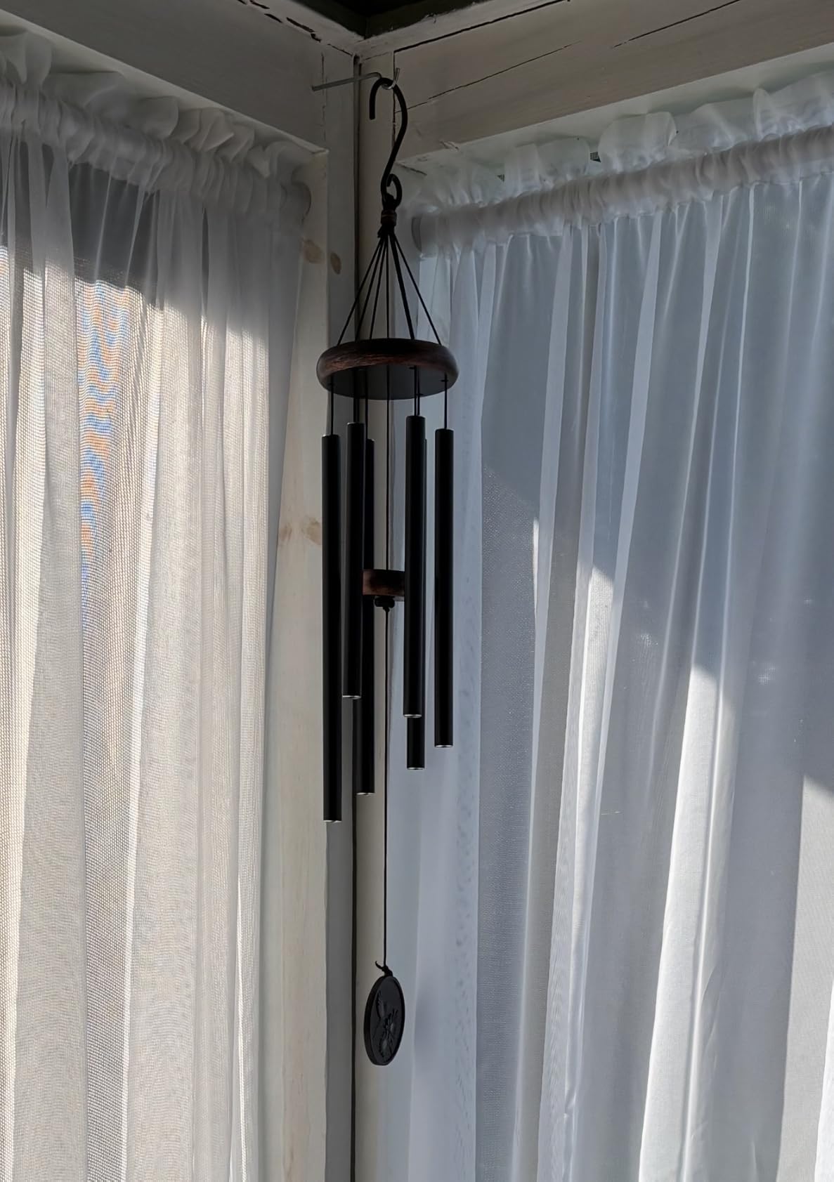 Wind Chimes for Outside, Vintage Hummingbird Deep Tone Wind Chime, Large Outdoor Hanging Decor for Patio Porch Balcony Garden, Gifts for Women Mom Grandma (32