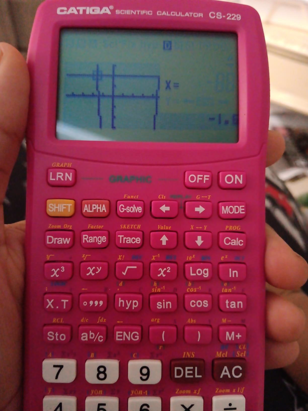 CATIGA Scientific Calculator with Graphic Functions, Upgraded Multi-Mode Graphing Calculators for Students, High School & College Calculator Scientific, Calculadora Cientifica, CS-229 customer photo 2