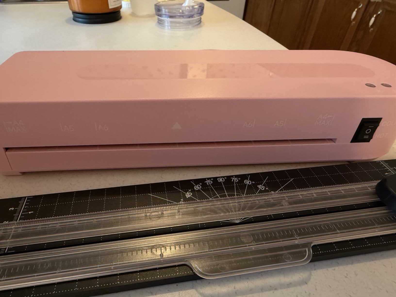 Laminator Machine, A4 Laminators Hot & Cold with 20 Laminating Sheets and Trimmer, 9 Inch Laminating Machine for Office, School, Business and Home customer photo 1