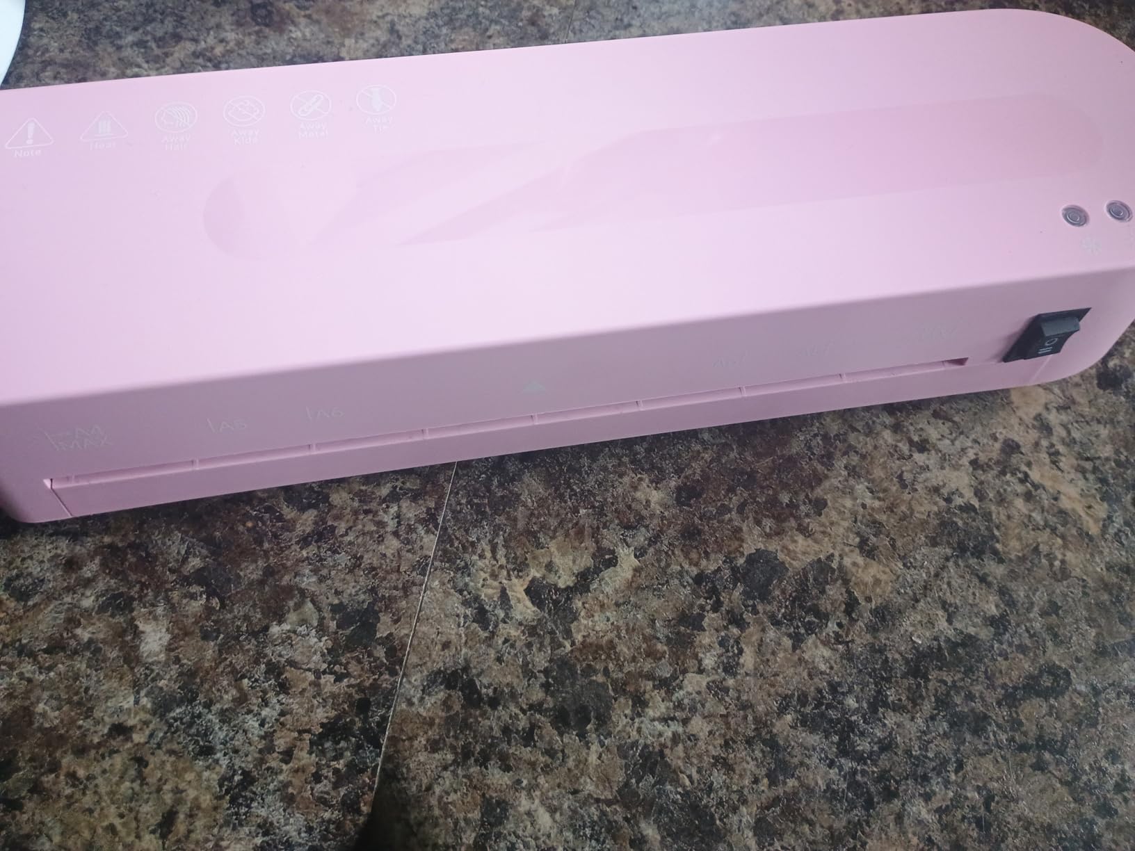 Laminator Machine, A4 Laminators Hot & Cold with 20 Laminating Sheets and Trimmer, 9 Inch Laminating Machine for Office, School, Business and Home customer photo 2