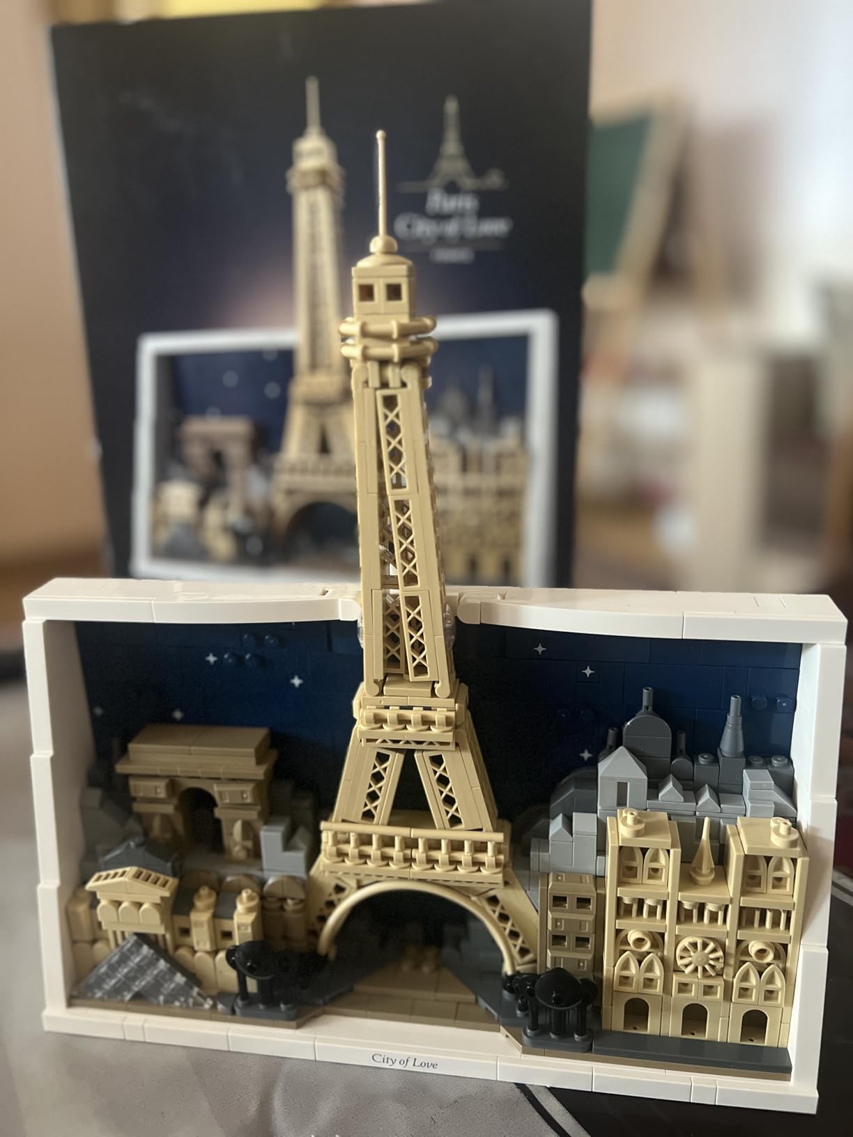 LEGO Architecture Paris - City of Love Building Set for Adults - Gift for Birthdays - Office or Bedroom Decor for Women & Men, Ages 18+ - W/Frame for Display - 21064 customer photo 1