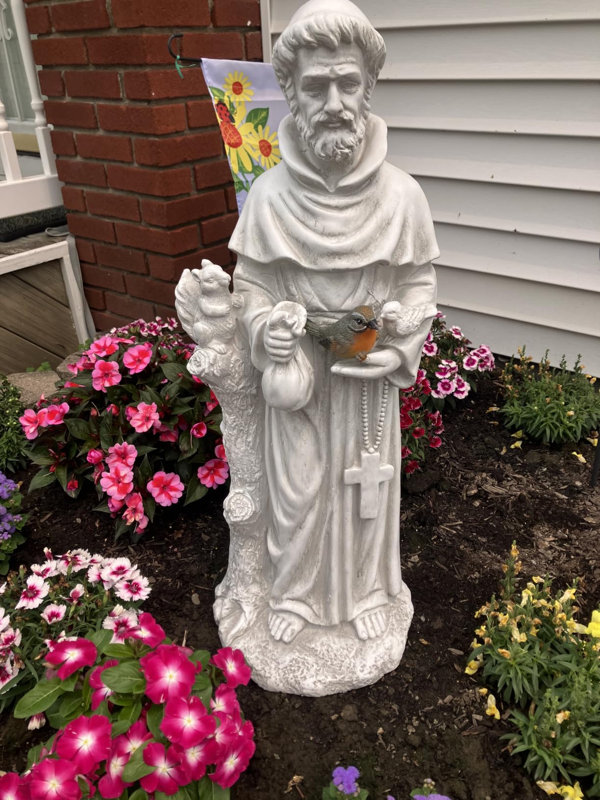 Praying Angel Outdoor Statue, 26.4