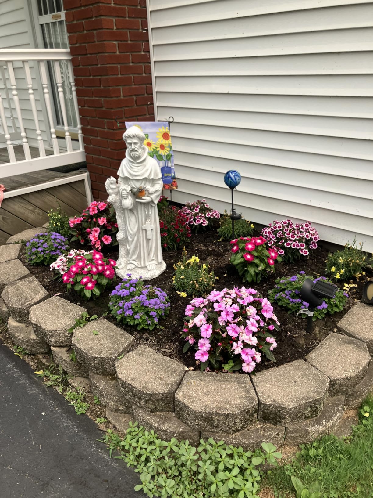 Praying Angel Outdoor Statue, 26.4
