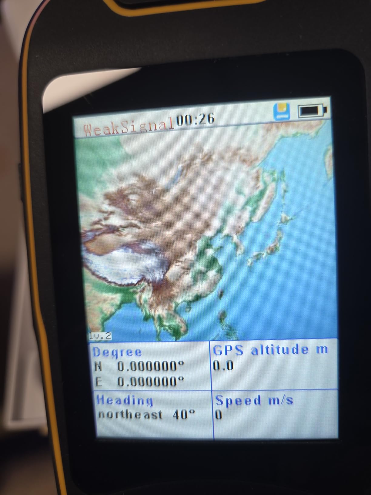 Handheld GPS for Hiking, Rugged and Waterproof GPS Navigator, 3.2