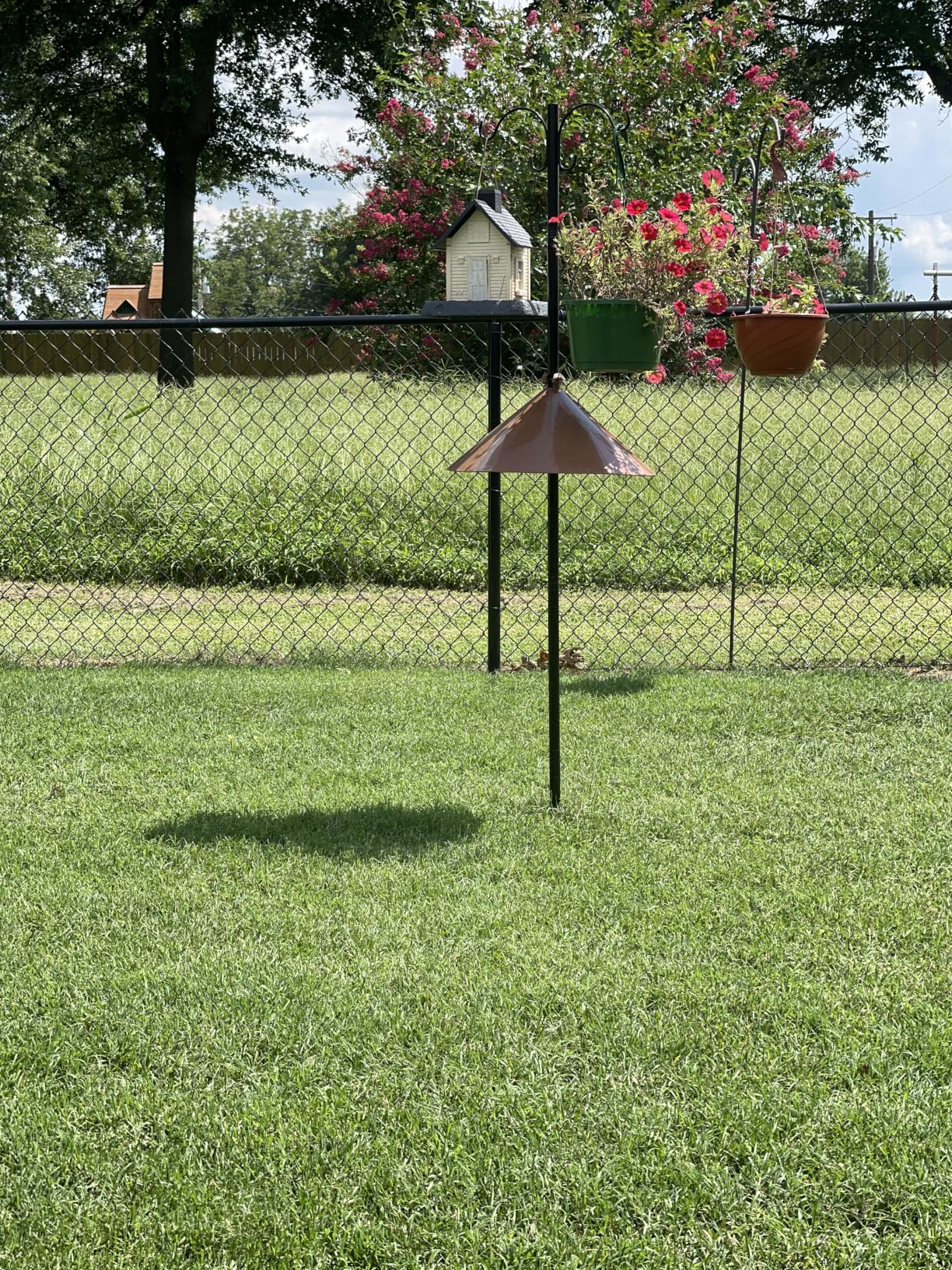 Squirrel-Proof Shepherd Hook for Outdoor, 88