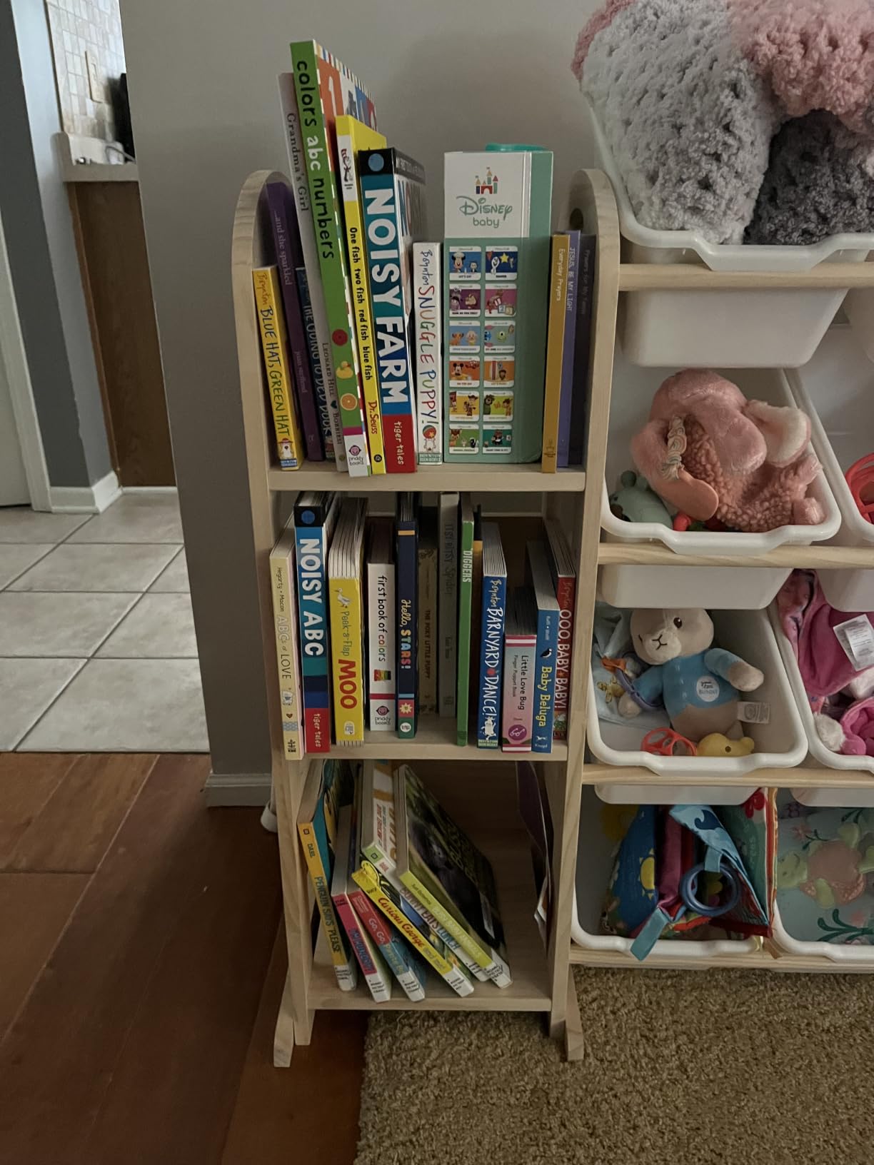 Orekemo Kids Toy Storage Organizer with Stuffed Animal Storage customer photo 1