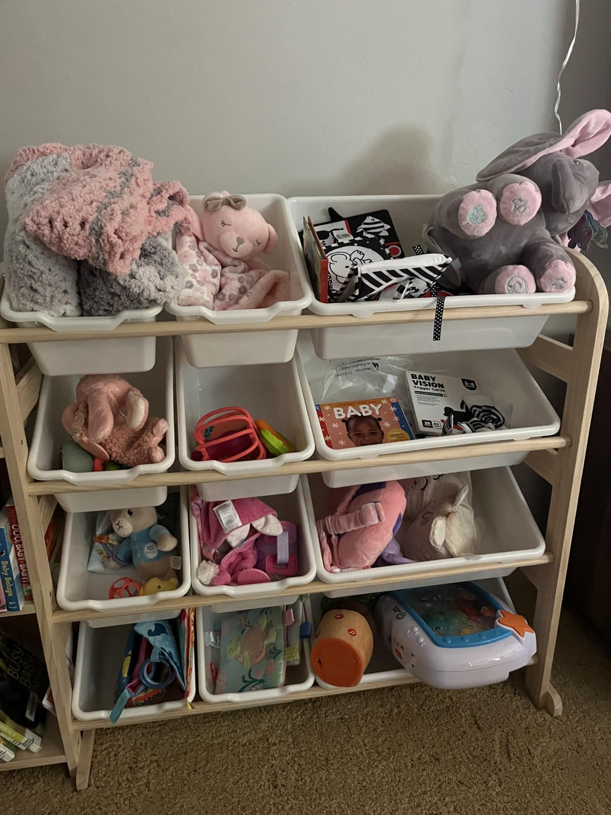 Orekemo Kids Toy Storage Organizer with Stuffed Animal Storage customer photo 2