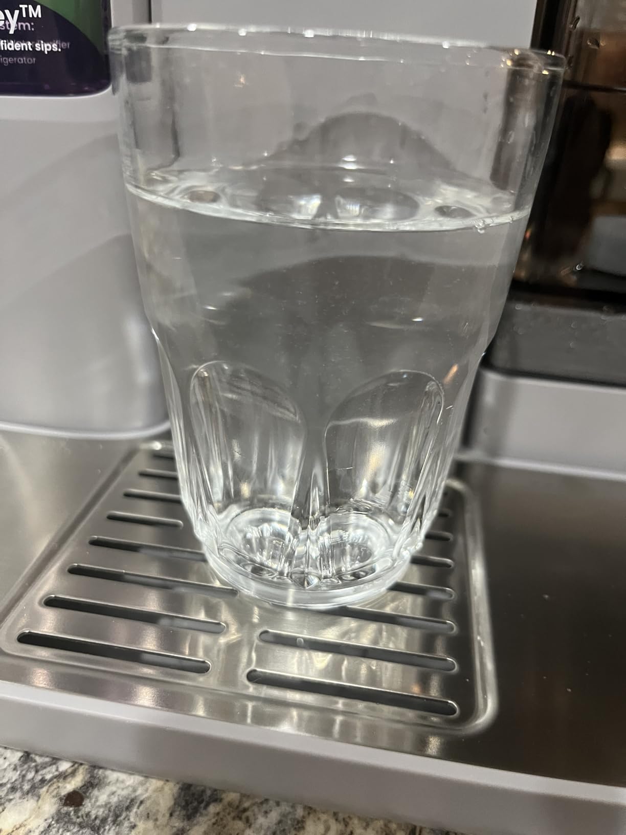 GLACIER FRESH C03 Coolon Countertop Cold Water Purifier, Zero Wastewater | Upgraded Elarisey Filtration, 40oz Cooling Capacity, Low Noise, Plug & Play, NSF42&53/FCC/CA65 Certified customer photo 1