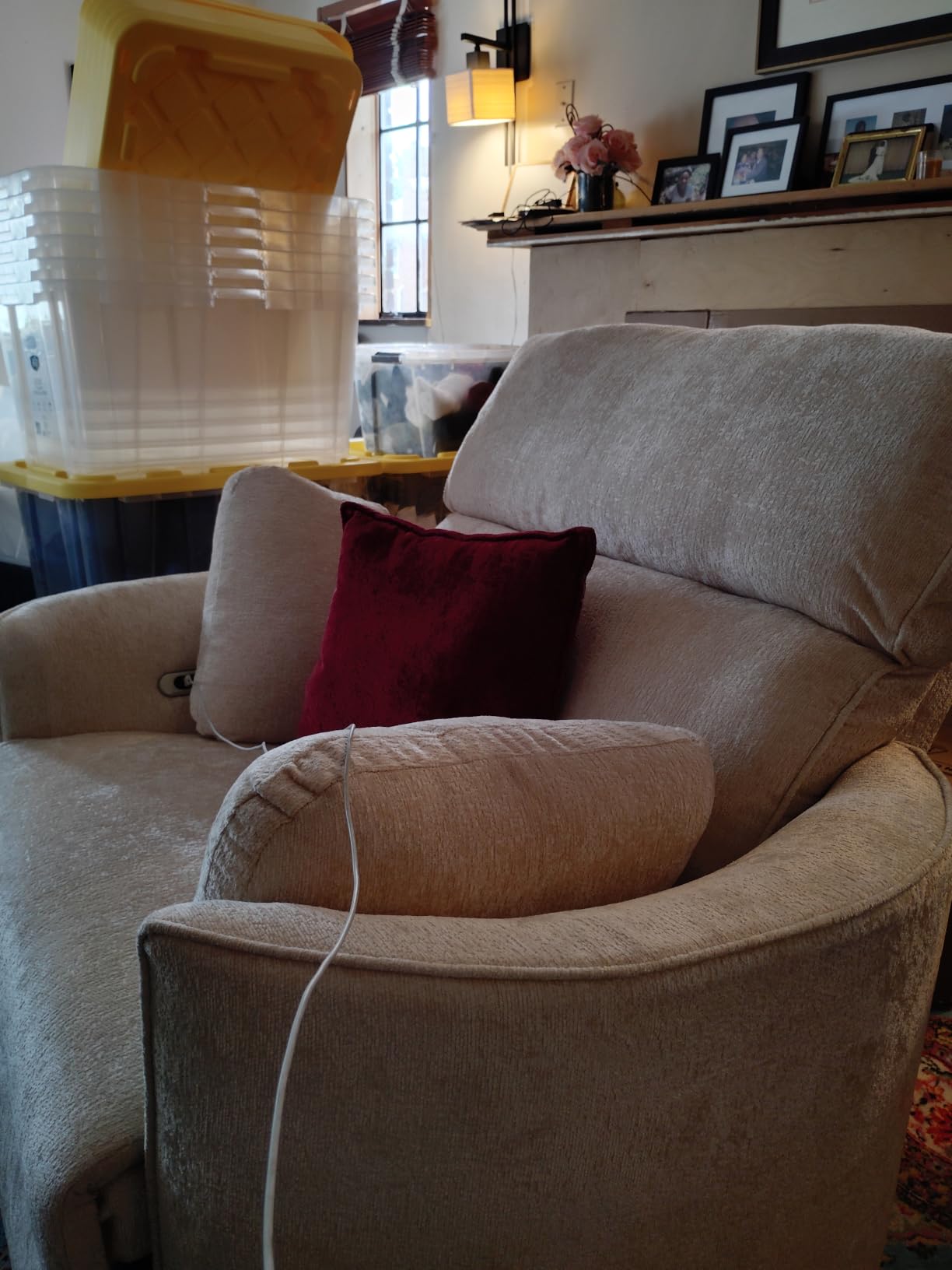 450lbs Oversized Power Recliner Chair, 52
