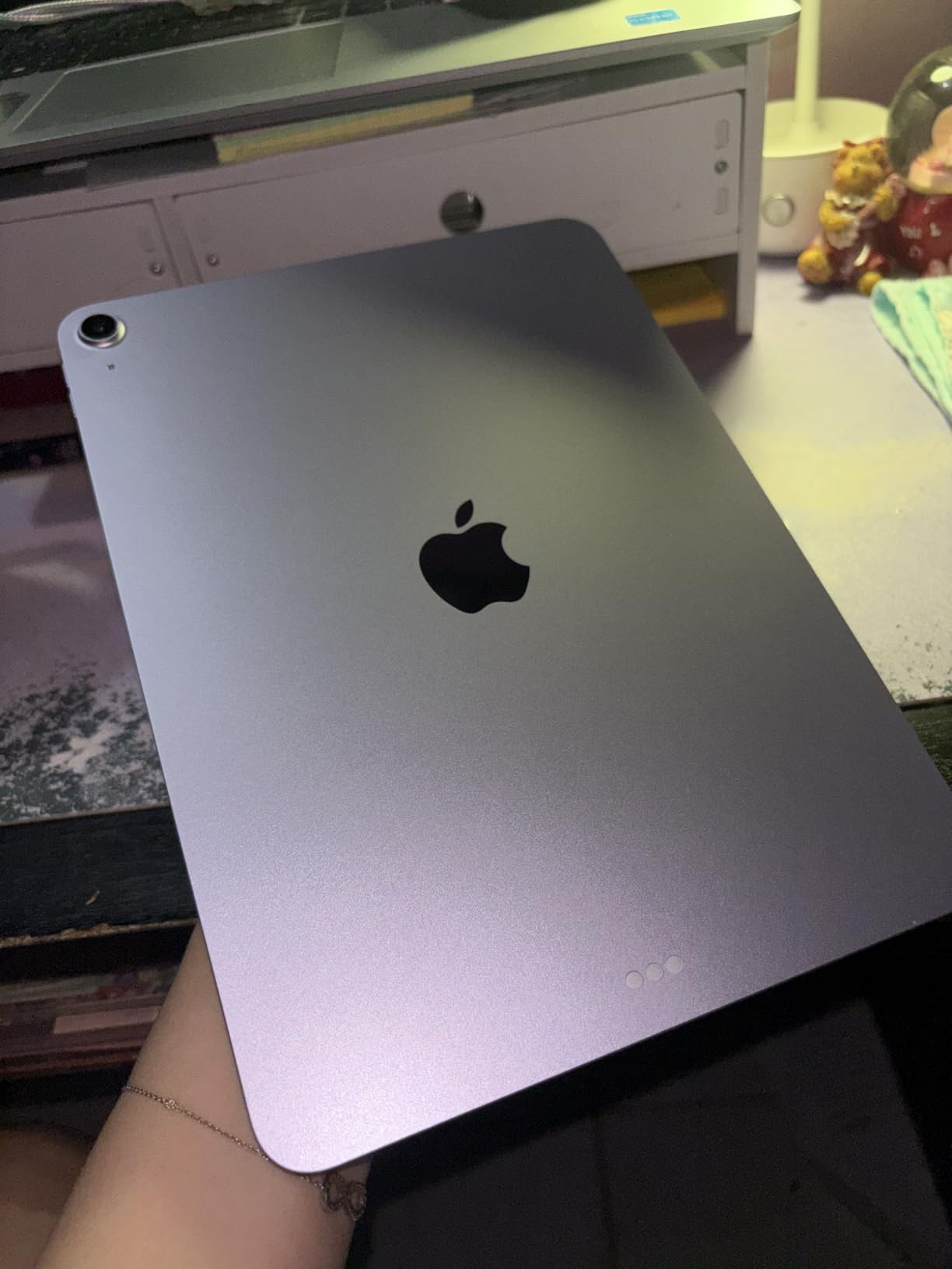 Apple iPad Air 11-inch (M4): Liquid Retina Display, 128GB, 12MP Front/Back Camera, Wi-Fi 7 with Apple N1, Touch ID, All-Day Battery Life - Space Gray customer photo 1