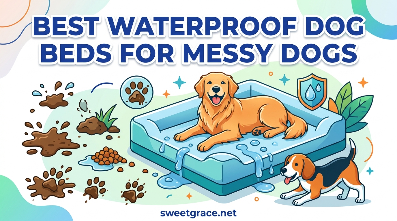 Best Waterproof Dog Beds for Messy Dogs