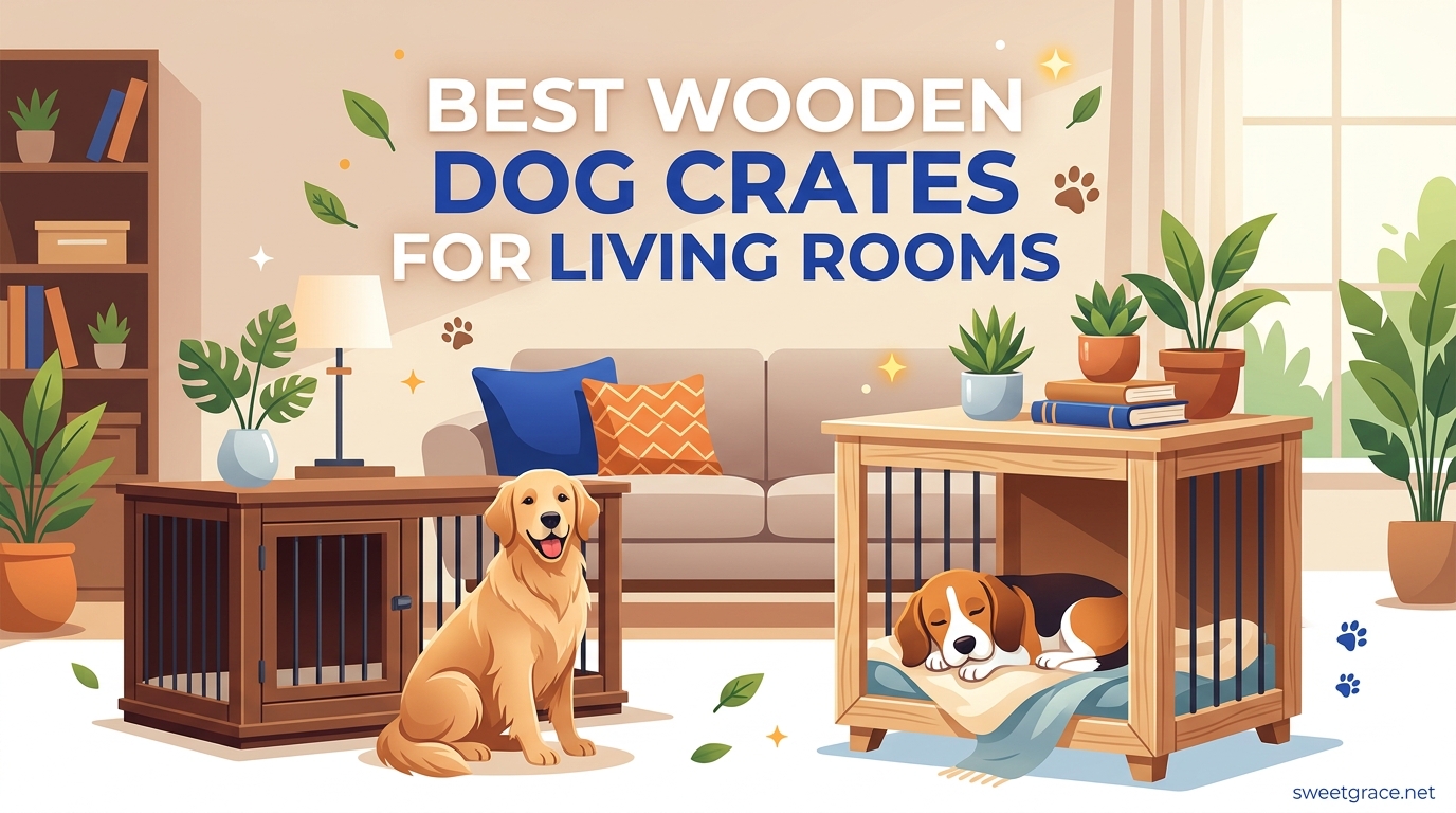 Best Wooden Dog Crates for Living Rooms