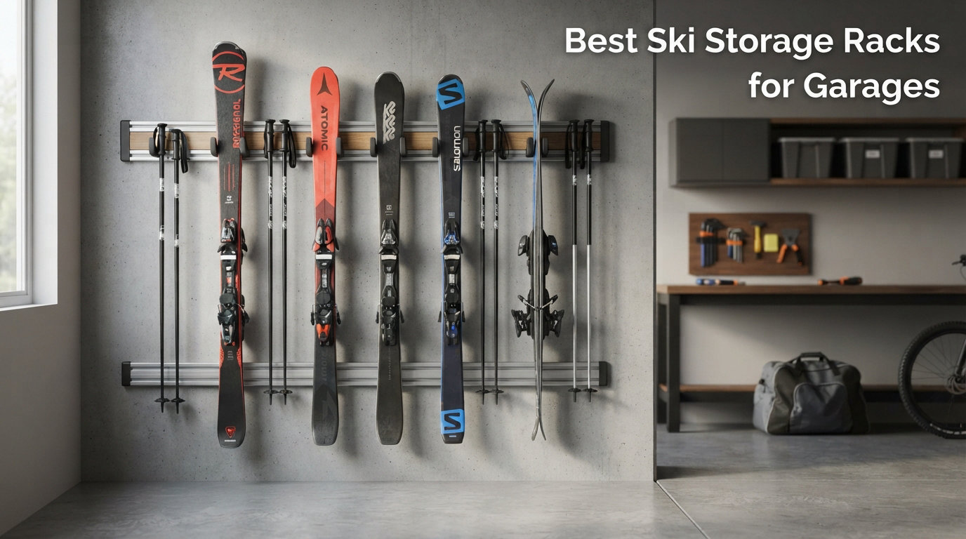 Best Ski Storage Racks for Garages
