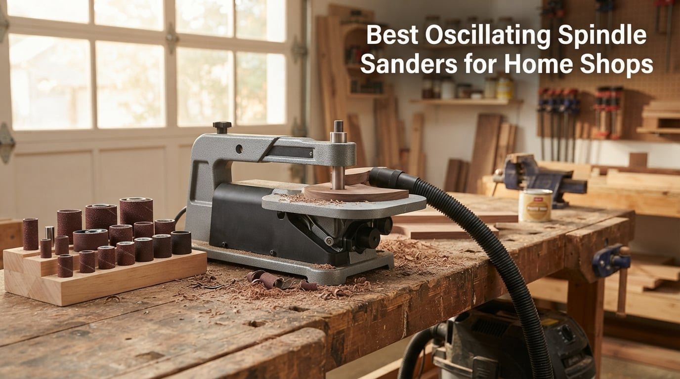 Best Oscillating Spindle Sanders for Home Shops