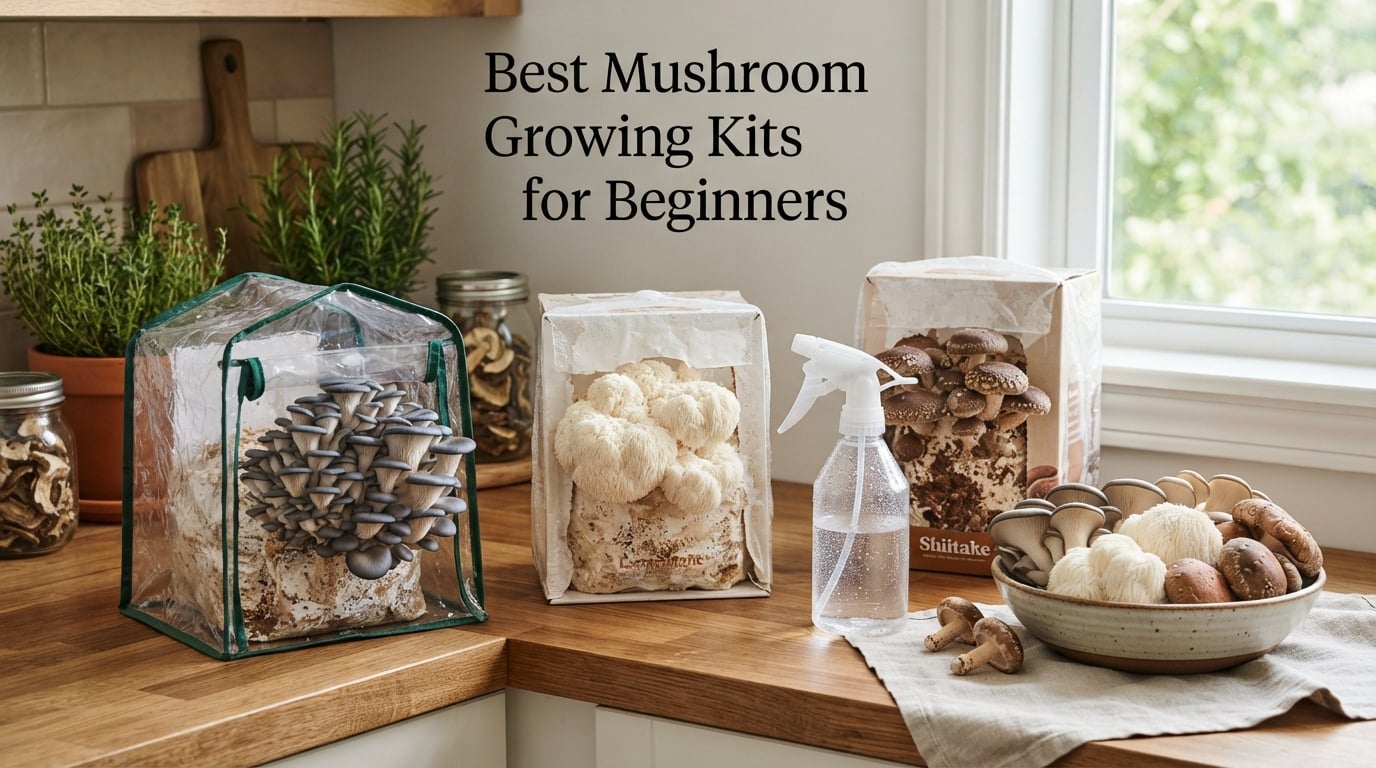 Best Mushroom Growing Kits for Beginners