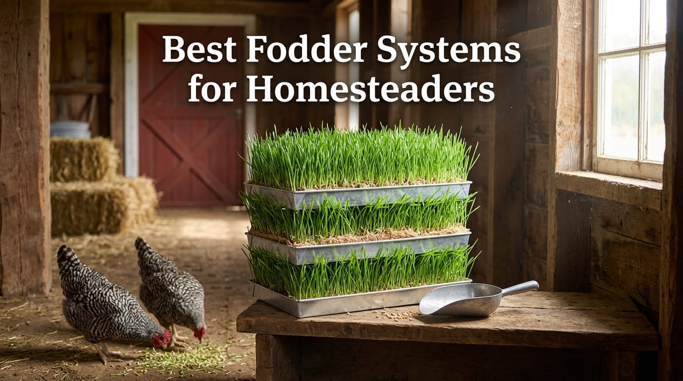 Best Fodder Systems for Homesteaders